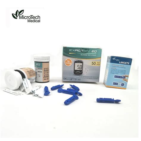 MICROTECH MEDICAL EQ Blood Glucose Meters Monitor Accessories Diabetic ...