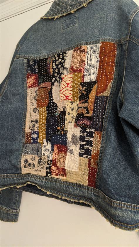 Recycle Jeans Recycle Clothes Upcycling Clothing Quilted Clothing