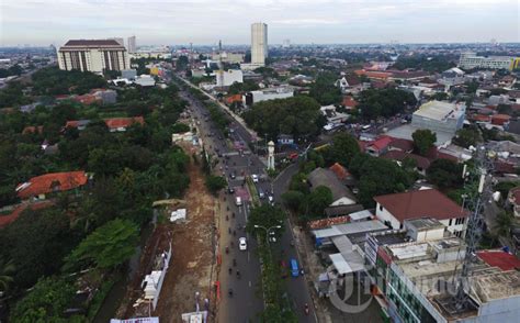 Pembangunan Underpass Dewi Sartika Depok Foto Tribunnews