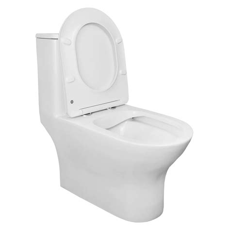 Унитаз — моноблок AZARIO Terni 670x350x760 горизонтальный слив ...