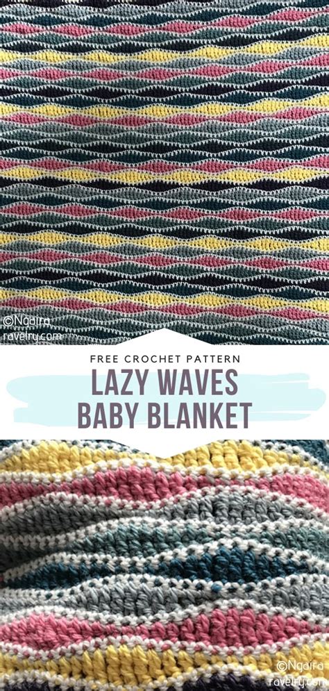 Wave Crochet Pattern Free Printable