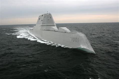 U.S. Navy to commission newest Zumwalt-class destroyer