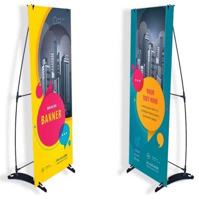 H Stand Banners Image Square Printing Culver City Santa Monica Los