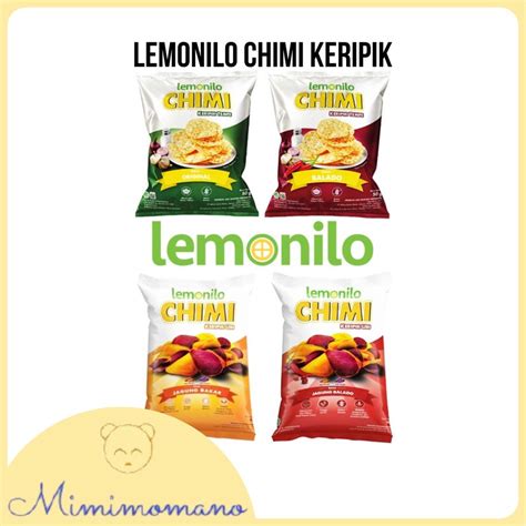 Jual Lemonilo Chimi Keripik Ubi And Tempe 50gr Shopee Indonesia