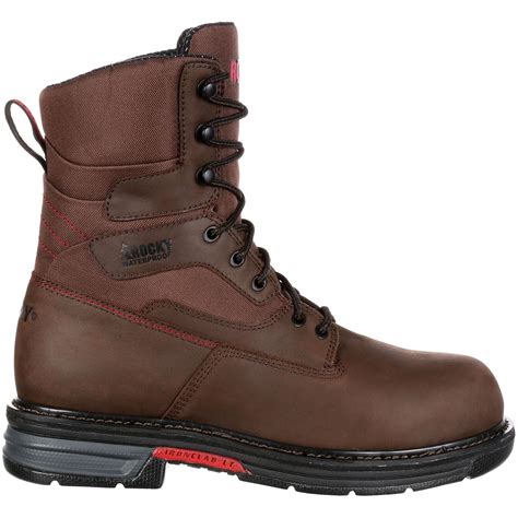 Rocky Ironclad Lt Steel Toe Waterproof 8 Inch Work Boots