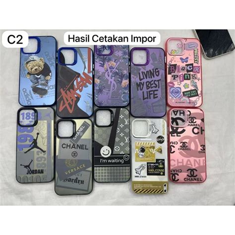 Jual HARD CASE IMD GAMBAR BRANDED DAN BLACK PINK FOR INFINIX HOT