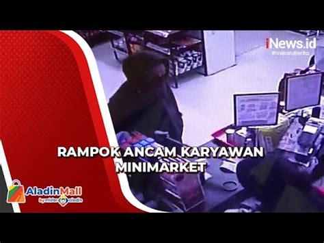 Diancam Golok Karyawan Minimarket Di Palangka Raya Pasrah Uang Tunai