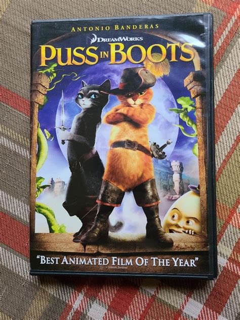 Puss In Boots Dvd 2012 Etsy