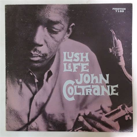 【やや傷や汚れあり】10022611【美盤国内盤見本盤プロモ白ラベルprestige】john Coltrane Lush