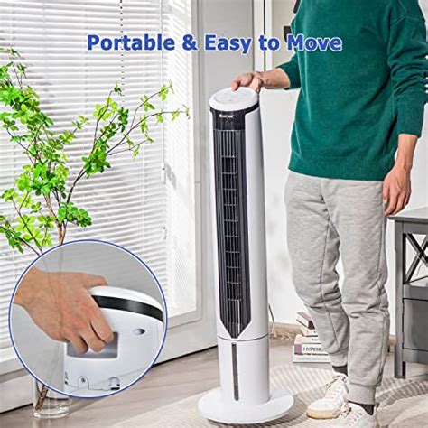 ARLIME 3 IN 1 Evaporative Air Cooler Swamp Cooler Portable Cooling