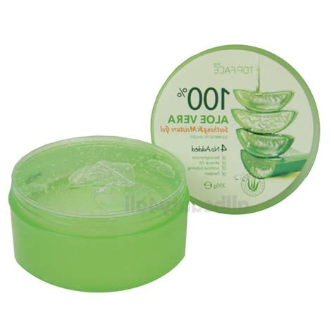 100 Pure Aloe Vera Soothing And Moisture Gel