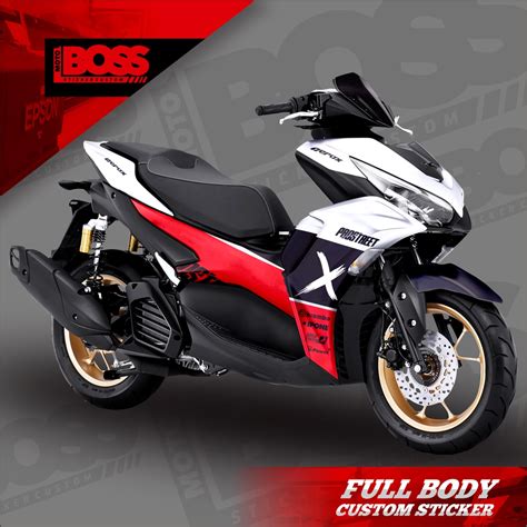 Jual Decal Sticker Yamaha Aerox Connected Full Body