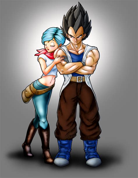 Vegeta Bulma Superbaduncle Illustrations Art Street