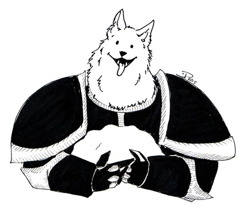 Inktober Greater Dog — Weasyl