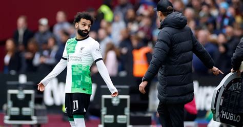 Revelaron El Fuerte Mensaje De Klopp A Salah En La Tensa Discusión Que Tuvieron Durante El