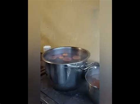 Mulled Wine From An Old Stove Forralt Bor Sparheltr L Youtube