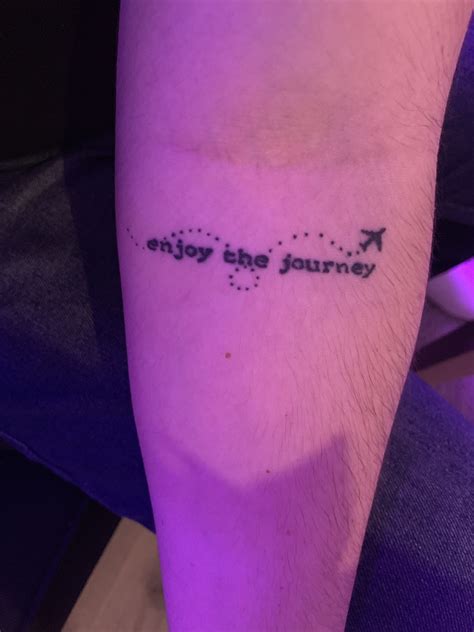 Tattoo Enjoy The Journey Tatuagem Boas Ideias Para Tatuagem Frases