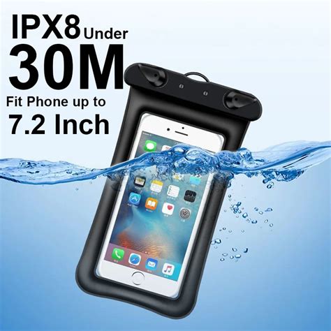 Floating Airbag Waterproof Swim Bag Phone Case For Iphone Pro Max