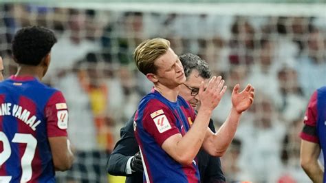 Frenkie De Jong Apunta A Perderse El Resto De La Temporada Con El