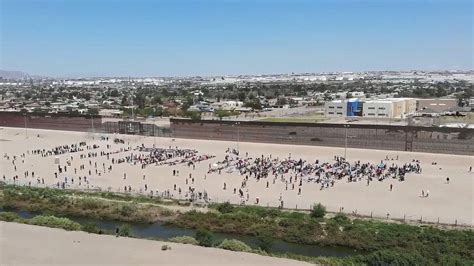 Continúa Cruce Masivo de Migrantes en la Frontera Norte N