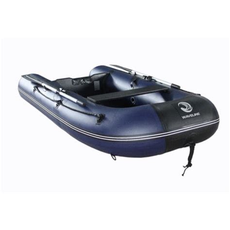 waveco  roundtail inflatable dinghy boat  slatted floor car