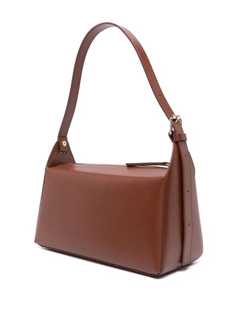 A P C Virginie Leather Shoulder Bag Farfetch