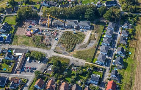 Luftaufnahme Menden Sauerland Baustellen Zum Neubau Wohngebiet