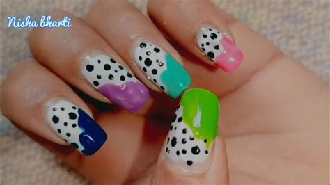 Elegant Nail Design 😱😍 Easy Nail Design For Beginners 💅💅 Nailart Naildesign Easynailart