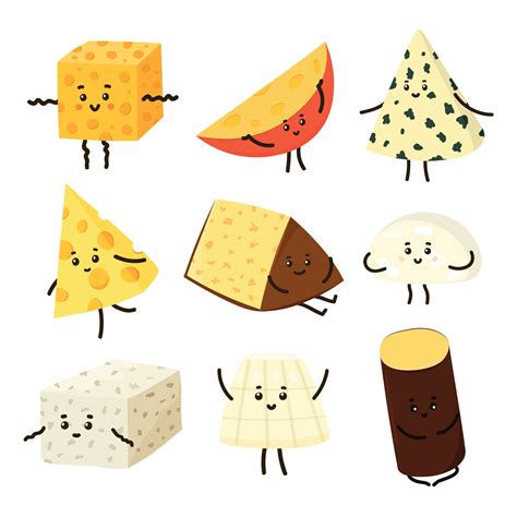 Funny Cheese Cartoon