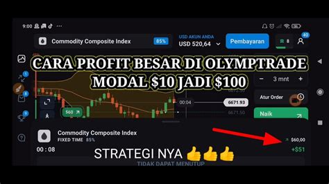 Part2 10 JADI 100 CARA TRADING OLYMPTRADE Cara Profit Besar