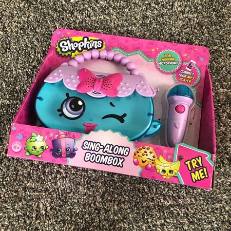 Shopkins Toys Shopkins Sing Along Boombox New Poshmark