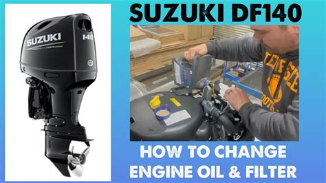 Suzuki Df Oil Change Instructional Youtube