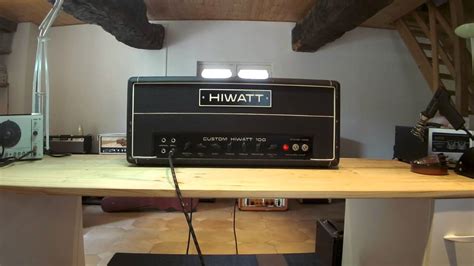 Hiwatt Dr103 Crunch Mod Youtube