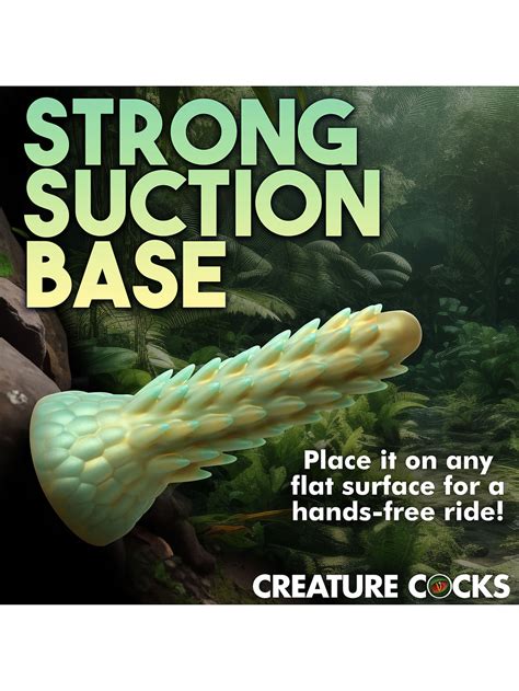 Creature Cocks Stegosaurus Spiky Reptile Silicone Dildo 423 Kr