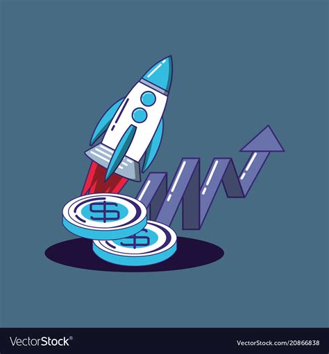 Rocket space design Royalty Free Vector Image - VectorStock