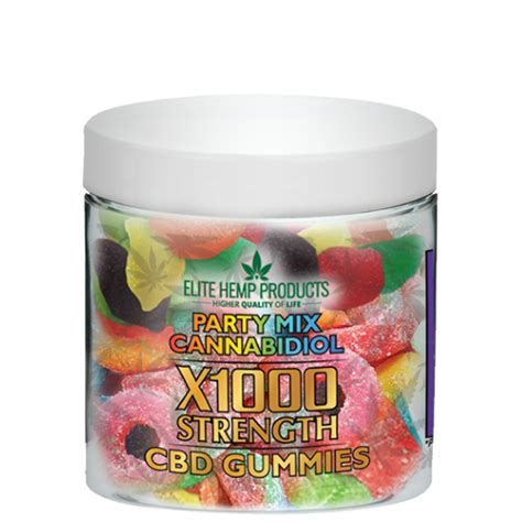 Cbd Mix Gummies X1000 Elite Hemp Products