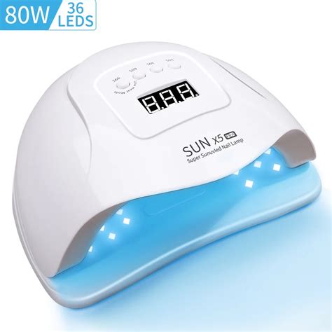 Lampe Led pour ongles Uv séchage des ongles pour Gel manucure vernis à