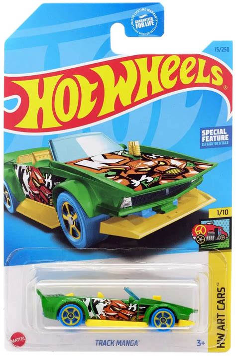 Hot Wheels Hw Art Cars Track Manga 164 Diecast Car 110 Mattel Toywiz