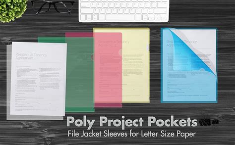 Amazon Better Office Products Poly Project Pockets Jacket