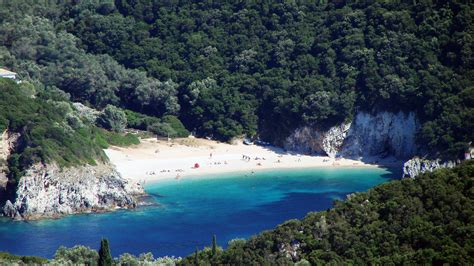 Rovinia Beach - Visit Corfu