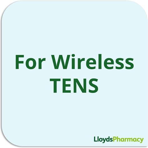 Lloyds Pharmacy Wireless Tens Replacement Pads Replacement Gel Pads