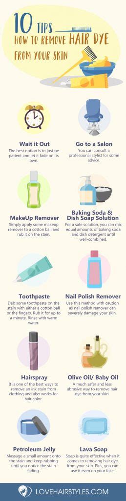 Tips On How To Remove Hair Dye From Skin