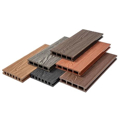 Outdoor 3D Embossed WPC Decking