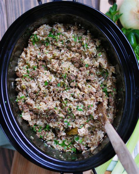 Easy Crock Pot Dirty Rice Southern Discourse