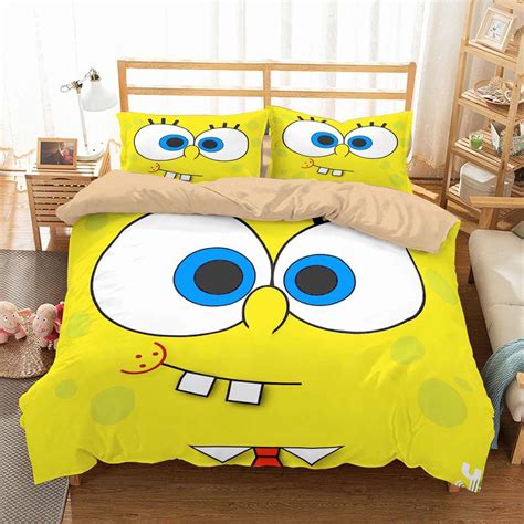 3d Customize Spongebob Squarepants Bedding Set Duvet Cover Set Bedroom