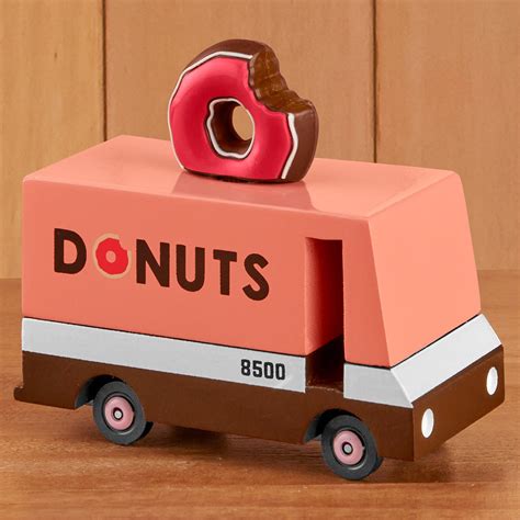 Candycar® Donut Van Wooden Toy Food Truck To The Nines Manitowish Waters