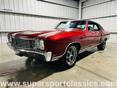 1972 Chevrolet Monte Carlo SuperSport Classics