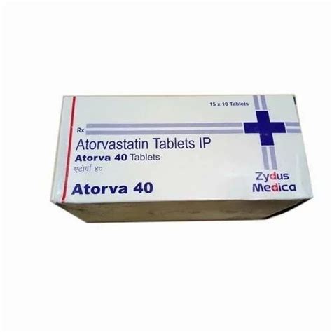 Tab Atorva 40 At Best Price In Jaipur By Nivi Surgical And Medicine