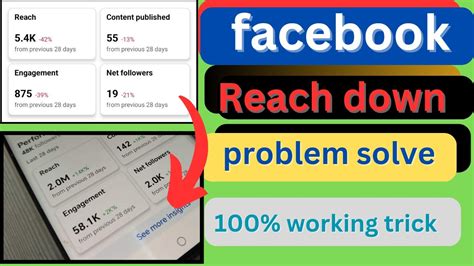 Facebook Reach Down Problem Solve How To Solve Facebook Reach Down