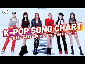 Top K Pop Song Chart December Week